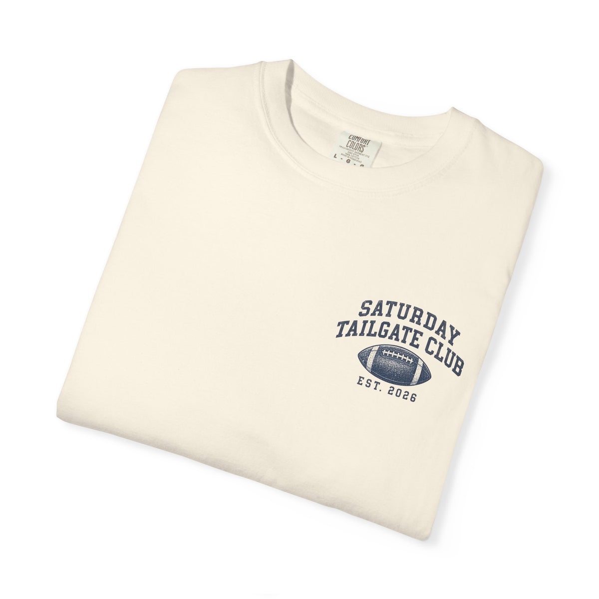 Tailgate Club T-Shirt — "Good Games Better Weekends" Husky Tailgate Tee — product photo