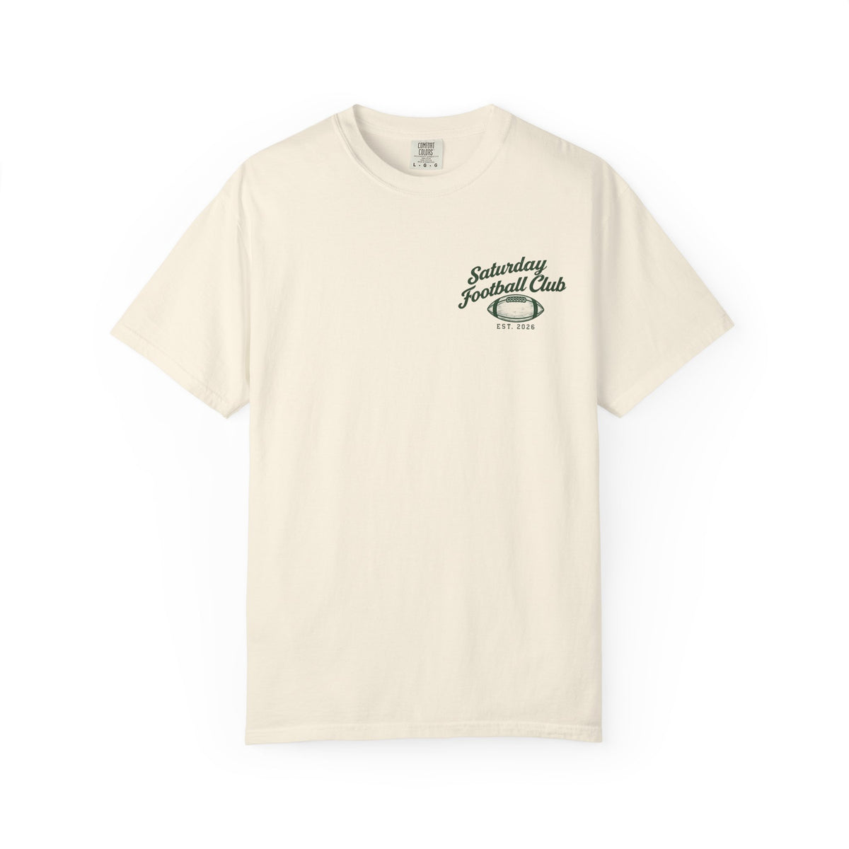 Unisex Garment-Dyed T-shirt — Ivory colorway