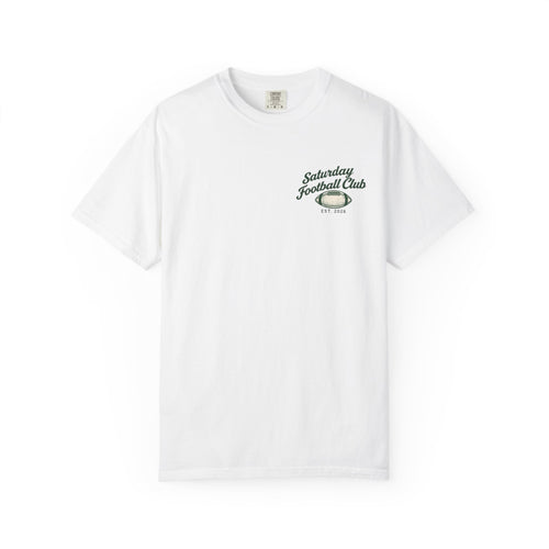Unisex Garment-Dyed T-shirt — White colorway