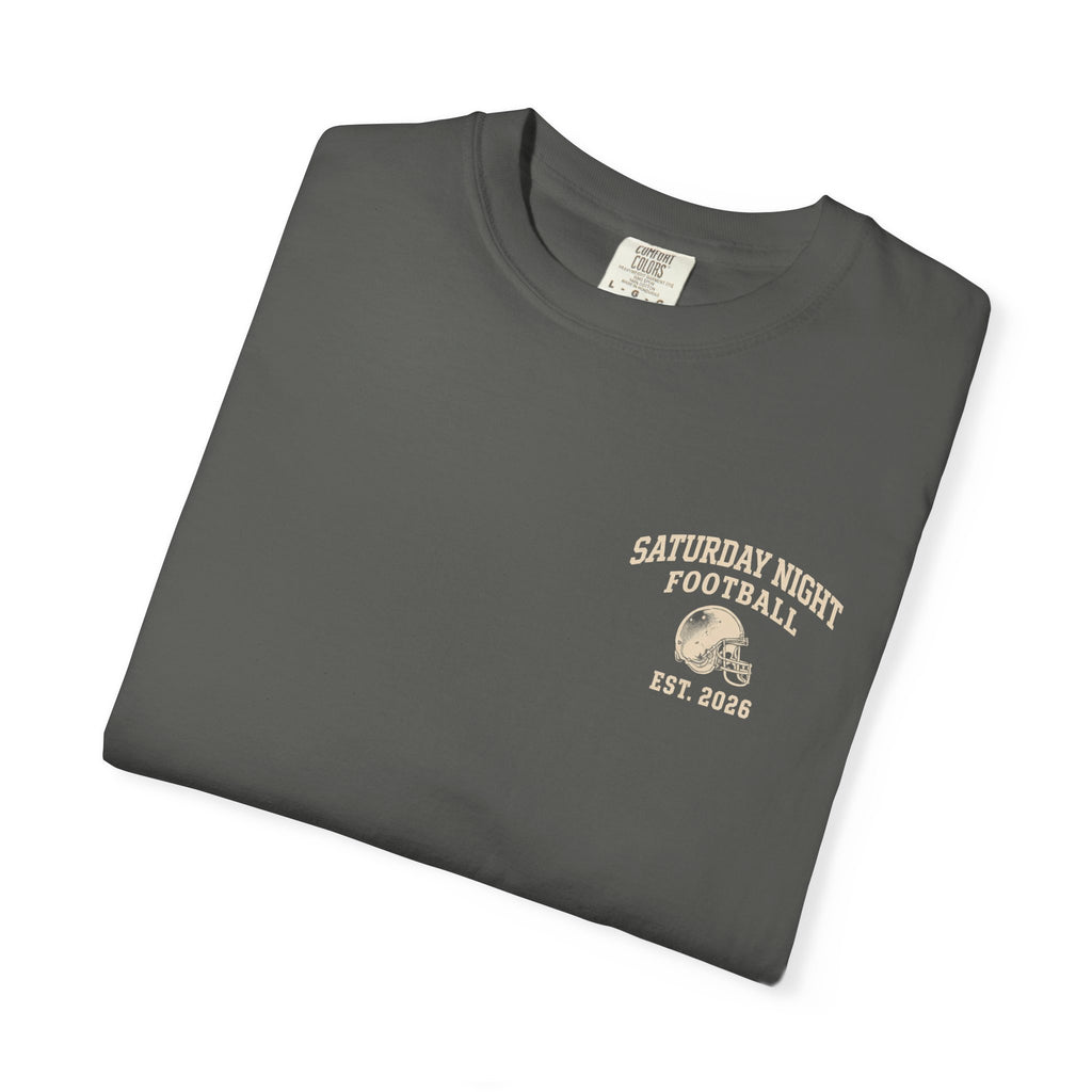 Under the Lights Football T-Shirt — 'Saturday Night Football' Stadium Graphic