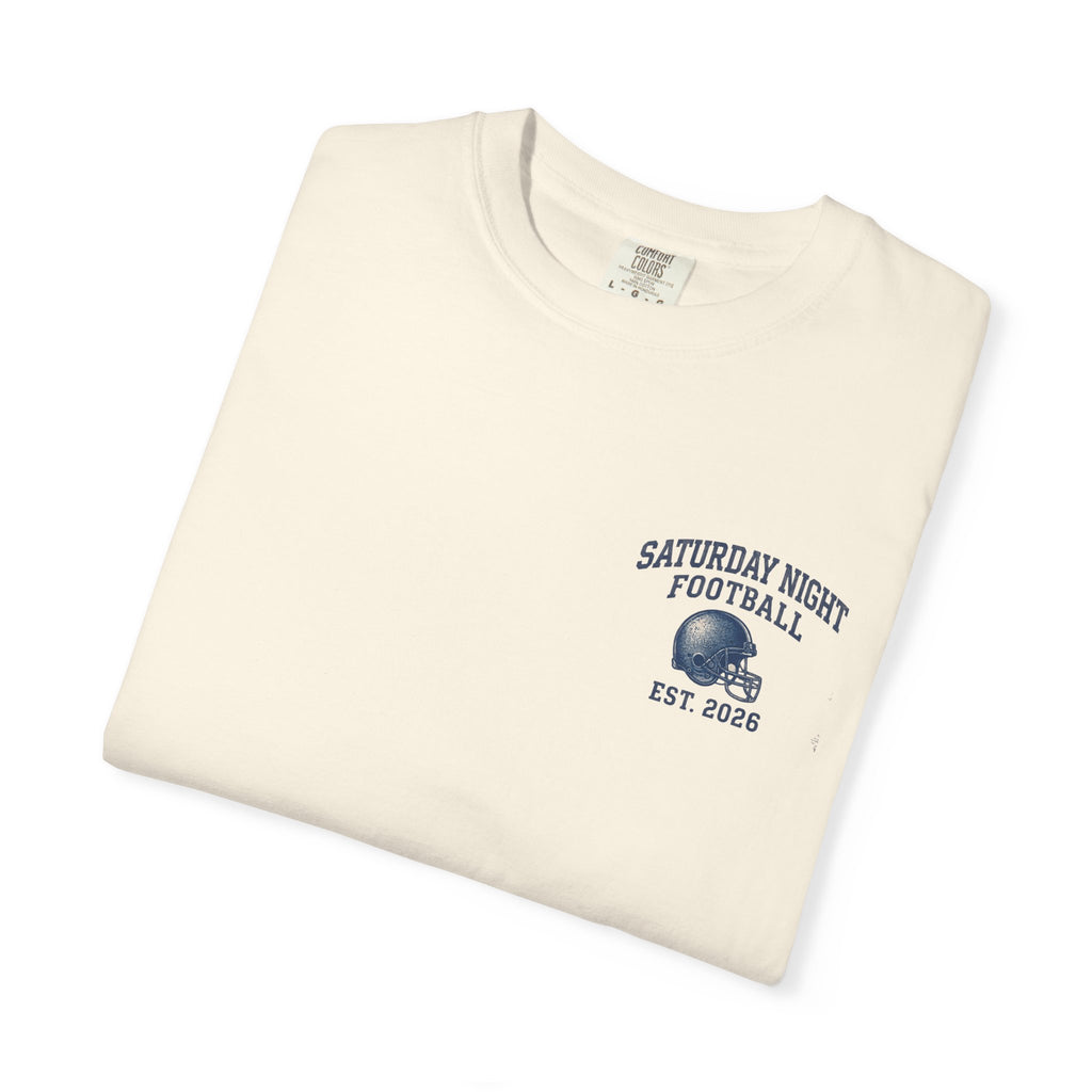 Under the Lights Football T-Shirt — 'Saturday Night Football' Stadium Graphic