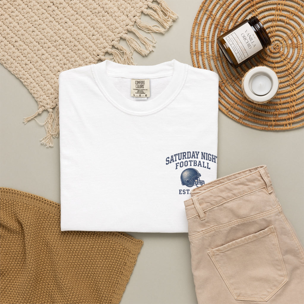 Under the Lights Football T-Shirt — 'Saturday Night Football' Stadium Graphic