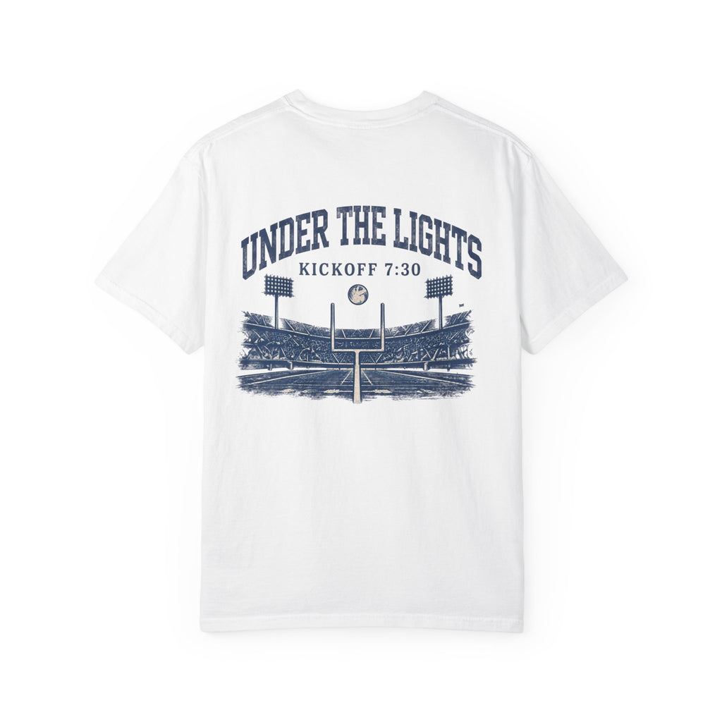 Under the Lights Football T-Shirt — 'Saturday Night Football' Stadium Graphic
