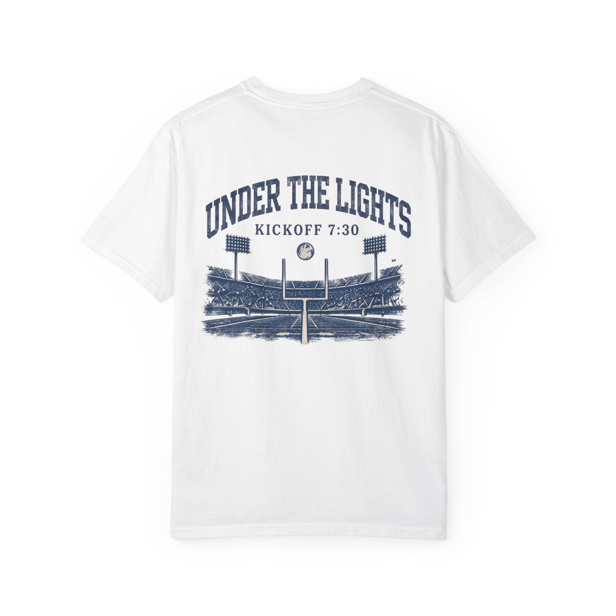 Under the Lights Football T-Shirt — 'Saturday Night Football' Stadium Graphic